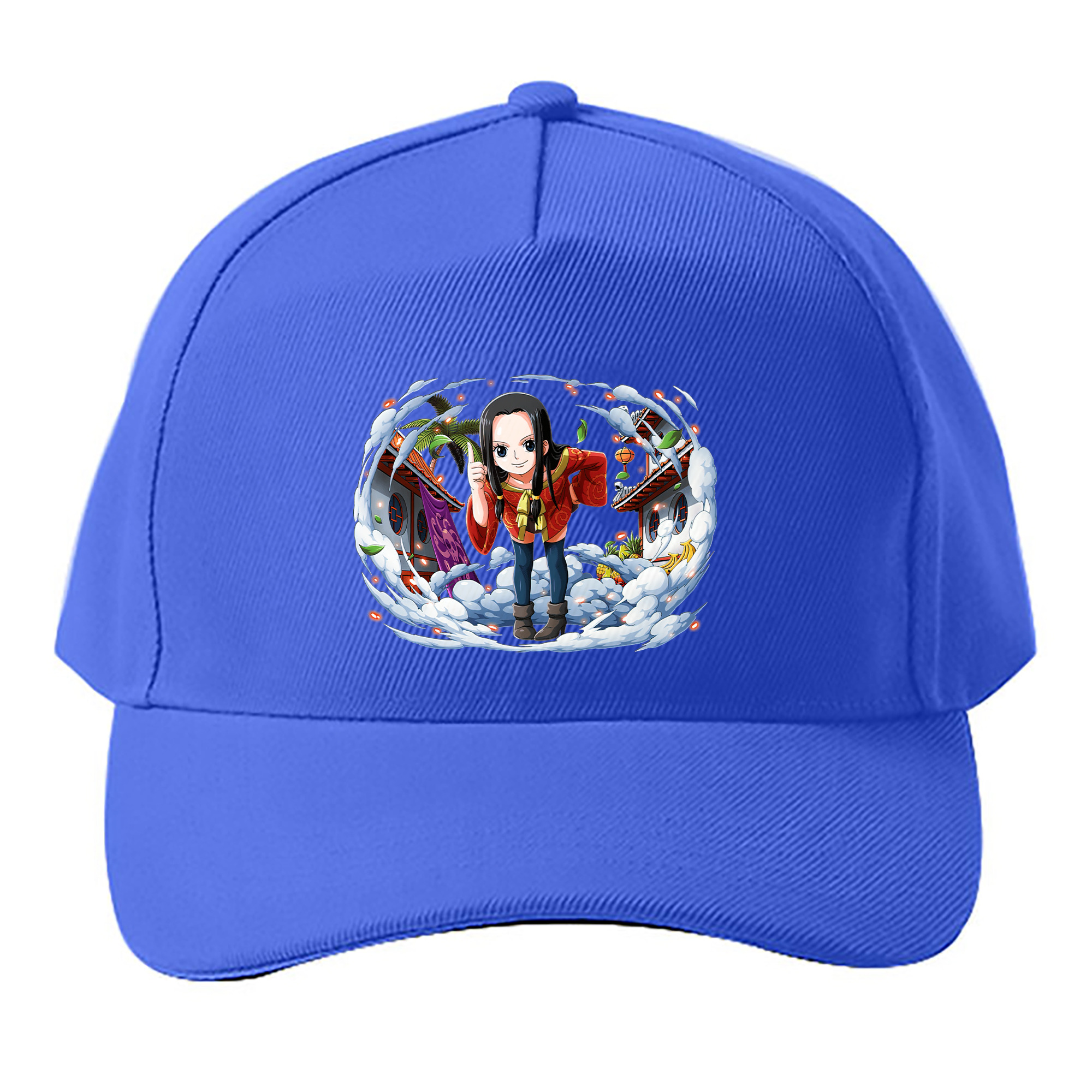 （画像用） ワンピース ボア・ハンコック ONE PIECE Boa·Hancock ベースボールキャップ 綿100％ 男女兼用 帽子 スポーツ